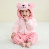 Bseical Baby Jumpsuit Winter, Children's Animal Pyjamas with Hood, Baby