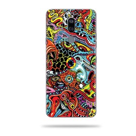 MightySkins Skin Compatible With LG G7 ThinQ - Acid Trippy | Protective, Durable, and Unique Vinyl Decal wrap cover | Easy To Apply, Remove, and Change Styles | Made in the USA