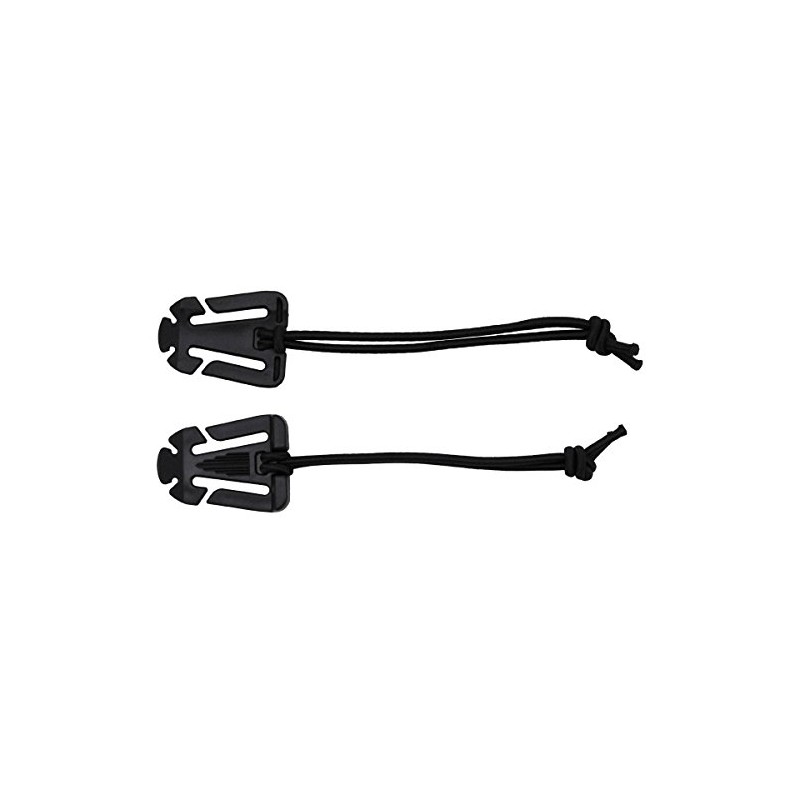 MFH Molle Pack of 2 Clip with Rubber Strap Buckle
