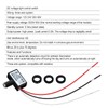 4 Pack 120V AC Photoelectric Switch Light Control Sensor Button