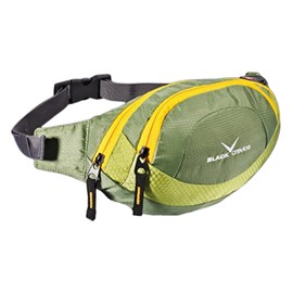 Black Crevice adults’ bum bag, Unisex, Bauchtasche, Green, 2