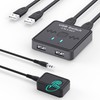 USB Switch 2 in 2 Out, USB Switcher 2 Computers