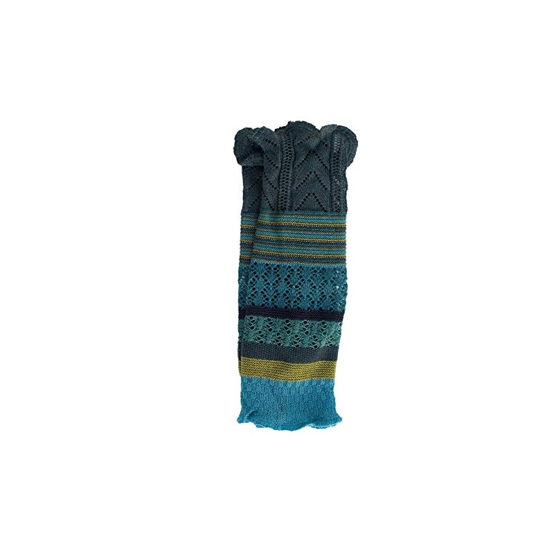 Invero Merino Arm Warmers, Ruby, Multicoloured, 100% Wool - petrol