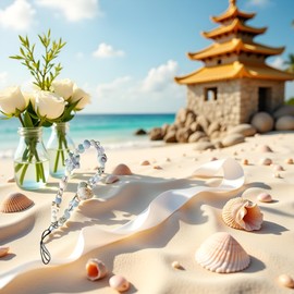 Beaded Phone Lanyard Wrist Strap,Anti-Lost Phone Charm String Cell Lanyard Strap Charm Women's Wristlet, Cell Charms, Car Keychain