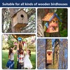 Rust Resistant Bird House Hanger Bracket 2 Sets Galvanized Steel