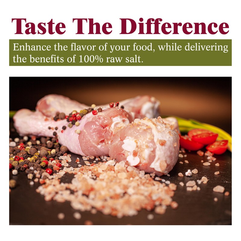 Himalayan Chef Pink Salt Coarse Grain, Salt for Grinder Refill
