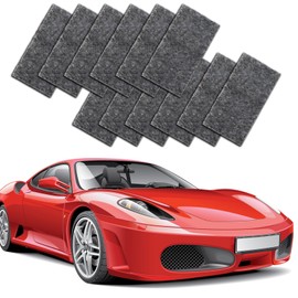 12 Stück Nano Sparkle Tuch Auto Kratzer Entferner – Nano Magic Tuch für Auto Lackreparatur & Hochglanz Pflege – Mikrofaser Poliertuch zur Entfernung von Kratzern, Flecken, Oxidation