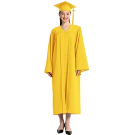 Grad HAGO Unisex Graduation Cap and Gown Tassel Set with 2024 and 2025 for High School and Bachelor