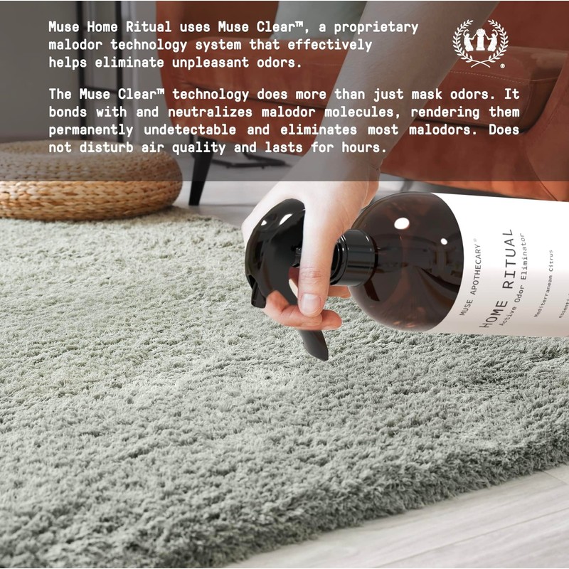 Muse Apothecary Home Ritual Active Odor Eliminator Spray - Odor