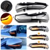 QKLsudua Q50 Sequential Turn Signal 2pcs Dynamic Sequential Blink LED