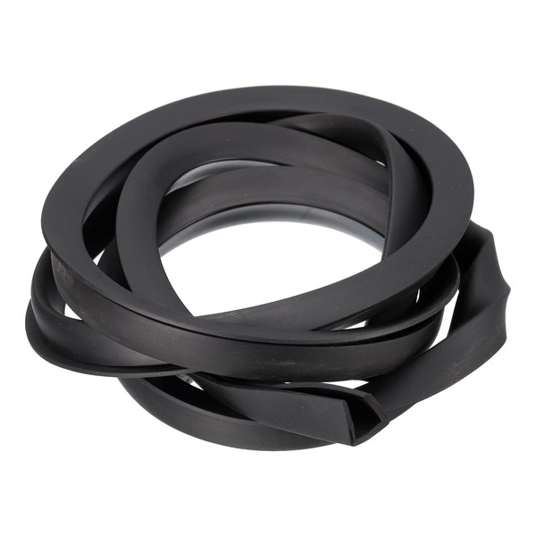 sourcing map U Channel Edge Trim, 4.9ft Length Rubber Guard
