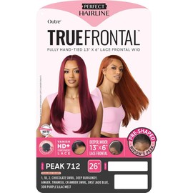 Outre Lace Front Wig - Perfect Hair Line 13X6 - True Frontal Peak 712 (DRST JADE BLUE)