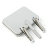 [SS62]Nail clippers trimmer organizing set silver trimming toenails / [에스에스62]손톱깎이 트리머 정리 세트 실버 다듬기 발톱