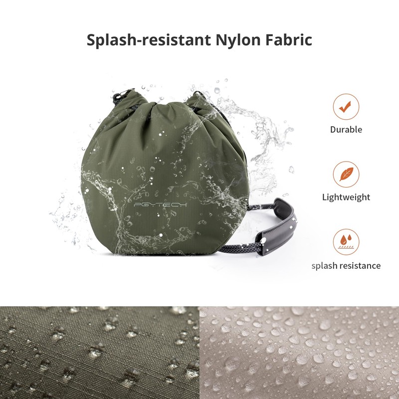 PGYTECH OneGo Camera Bag with Drawstring, Stylish Soft Shoulder Bags