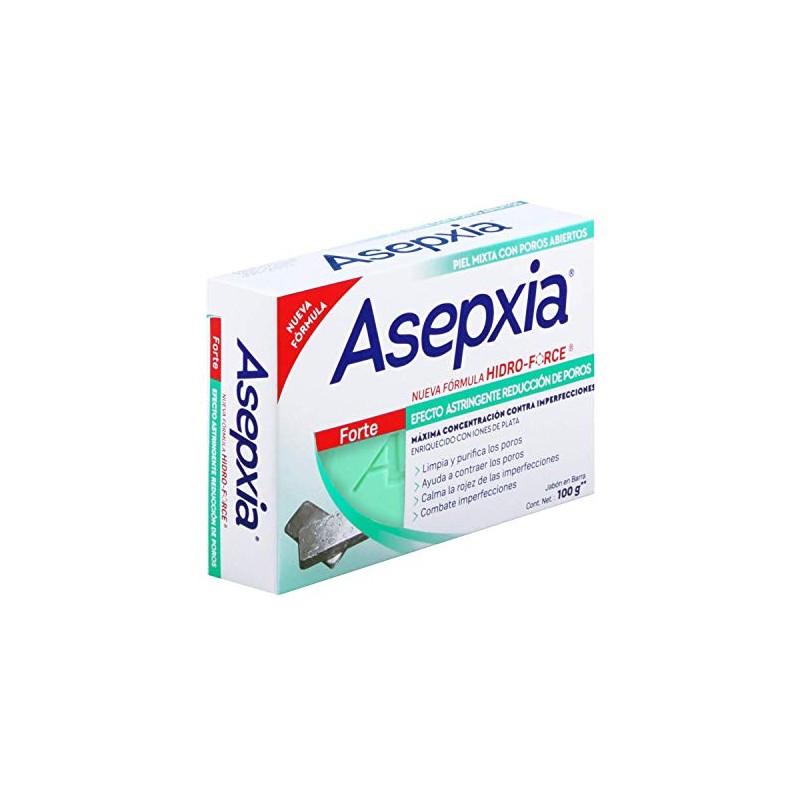 Asepxia Forte Jabón en Barra 100 g
