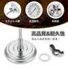 Barbecue Thermometer, 50-500°C, Stainless Steel, Barbecue and Food Temperature Control,