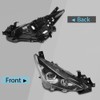 CHEDA Projector Front Headlights Assembly Headlamp Compatible with Mazda 3