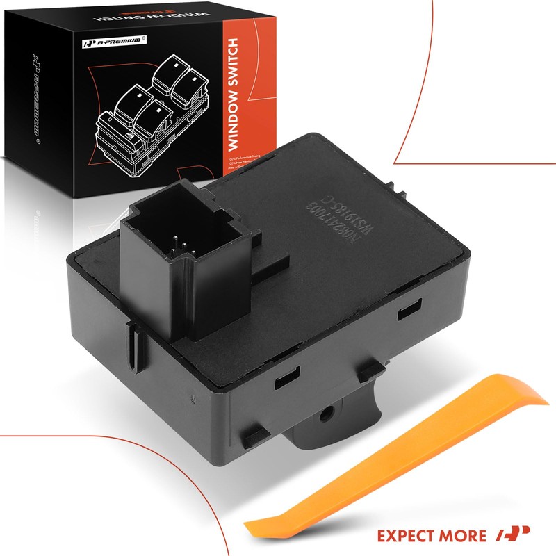 A-Premium Master Power Window Switch Compatible with Ford Mustang 2005