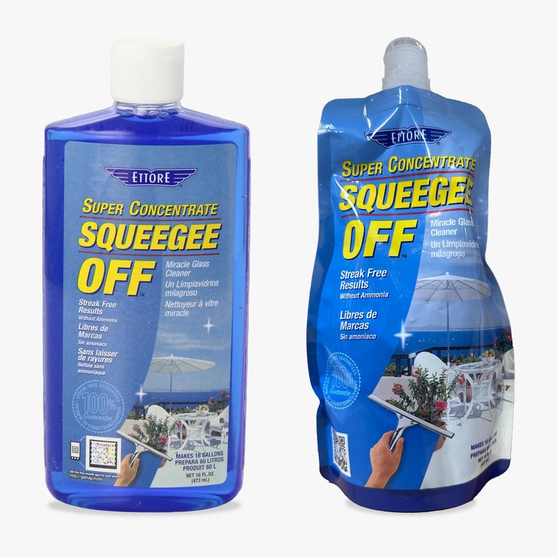 Ettore 30116 Squeegee-Off Window Cleaning Soap, 16 Fl Oz (Pack