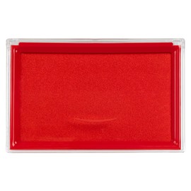 Stamp Pad, 5.3x3.3'' Ink Pad, Red