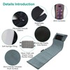 iMounTEK Electric Full Body Heated Massage Mat Neck Back Heating