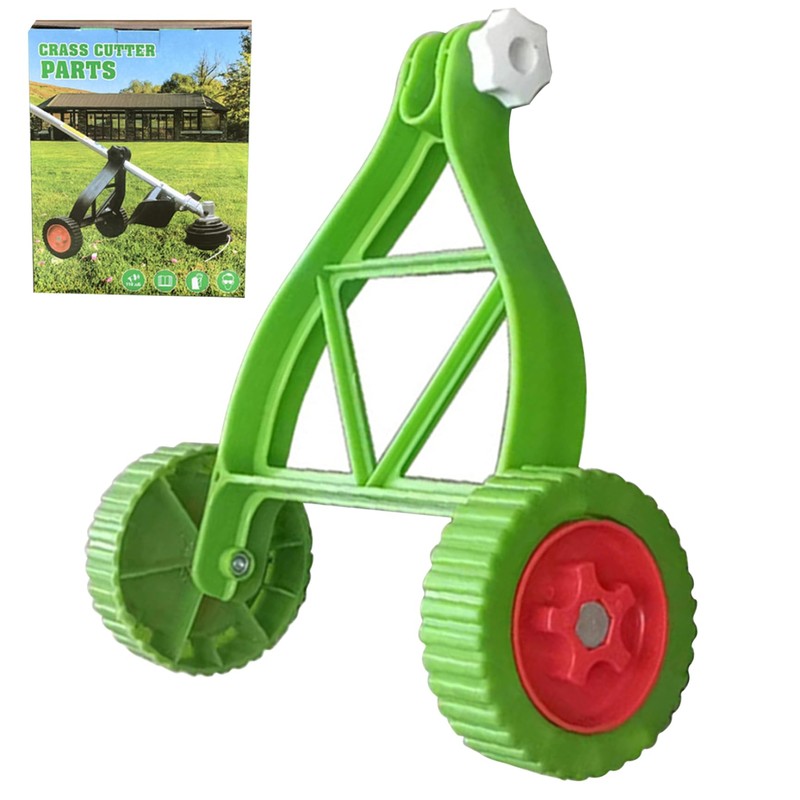String Trimmer Support Wheels, Adjustable Support Wheels Auxiliary Wheels, Weed