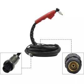 Amico Power 40-Amp 13-Feet Plasma Torch-4013, Use for Plasma Cutter Cutting