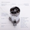 FARBIN Mini Air Compressor 24V for Air Horns, Super Loud