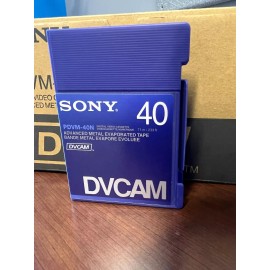 Sony ** NEW ** Sony DVCAM 40 PDVM-40N miniDV Digital Video Cassette 40 Minute Length
