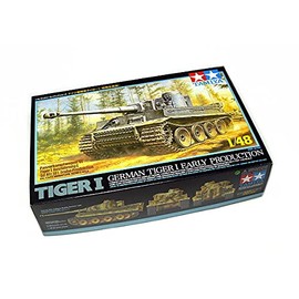 RCECHO Tamiya Military Model 1/48 GermanTiger I Early Production Scale Hobby 32504