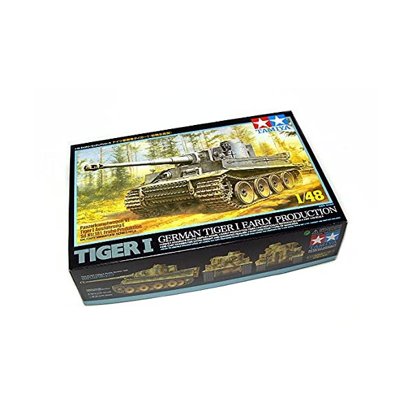 RCECHO Tamiya Military Model 1/48 GermanTiger I Early Production Scale