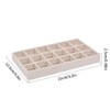 Vellure Velvet Jewelry Organizer Drawer Tray – Stackable Compartments for