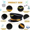 Airline Pilot Captain Costume Include Shirt Pilot Hat Tie Sunglasses