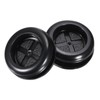 sourcing map Rubber Grommet Round Double-Sided Mount Dia 27 mm