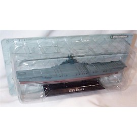 de-agostini warships collection USS essex aircraft carrier ship 1:1250 scale diecast model