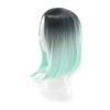 minkissy High Temperature Bob Wig Gradient Lace Front for Women