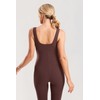 MOMANDA Maternity Jumpsuit Workout Romper for Pregnancy Seamless Leggings Bodysuit