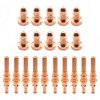 TIANLYLIN 10Pcs 9-8210 Plasma Nozzle 10Pcs 9-8215 Plasma Electrode Fit