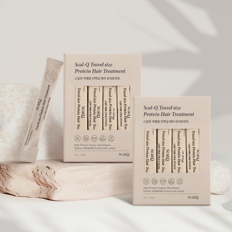 SkalQ Travel Protein Hair Treatment 10ml 20 packs / 스칼큐