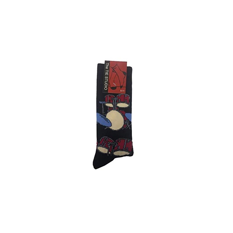 The Tie Studio Men's Drum by Socks, Multicoloured, 6-11