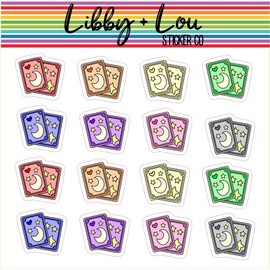 Tarot Card Planner Stickers | Erin Condren | Happy Planner | Agenda | Calendar