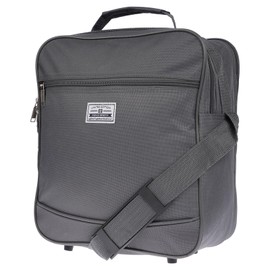 Christian Wippermann Large Men's Work Bag Shoulder Bag Flight Attendant Messenger Bag, gray