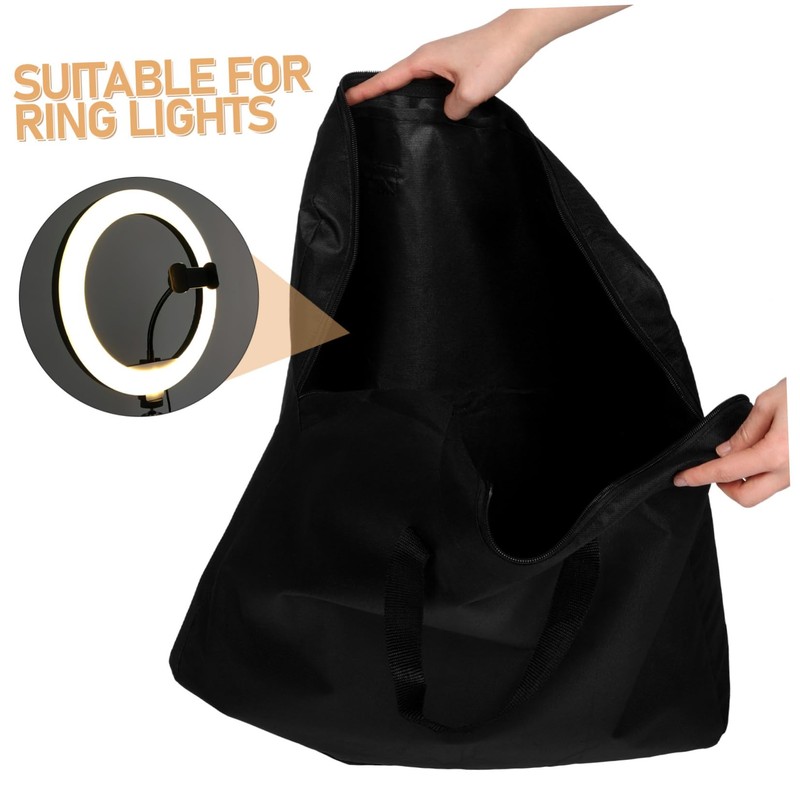 KOMBIUDA Portable Ring Light Carrying Bag Protective Storage Case for