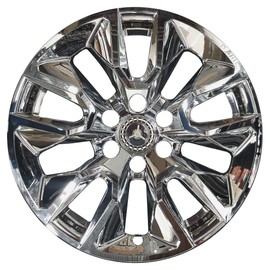Auto Reflections Set of 4 20" Wheel Skins for Chevy Silverado 2019-2025 - Chrome
