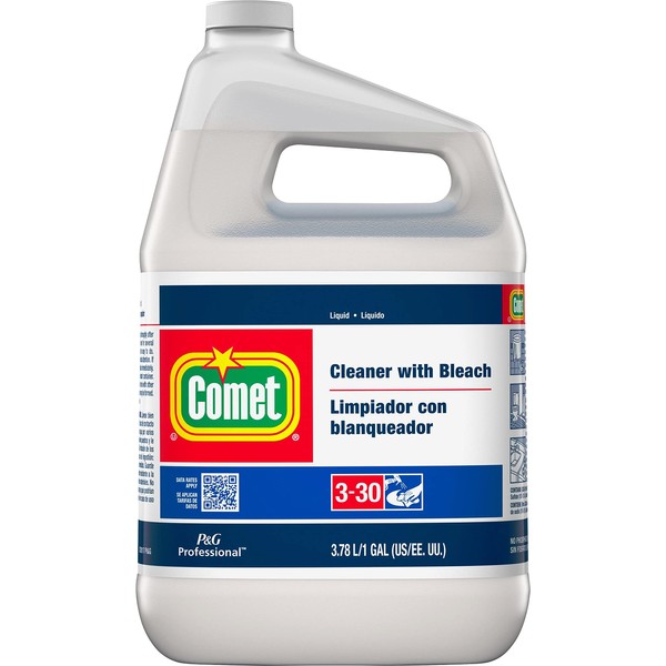 Comet Liquid Cleaner with Bleach 1 Gallon (Case of 3)