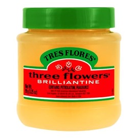 Three Flowers Brilliantine Solid 3.25 Ounce (96ml) (3 Pack)