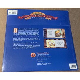 Andrews & McMeel Vintage Christmas Box Holiday Countdown Calendar "The Christmas Box" 1996 USA!