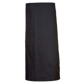 Portwest Unisex Waist Apron, Black, One Size