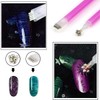 Kit 8 PIEZAS Imán de uñas 3D ojo de gato