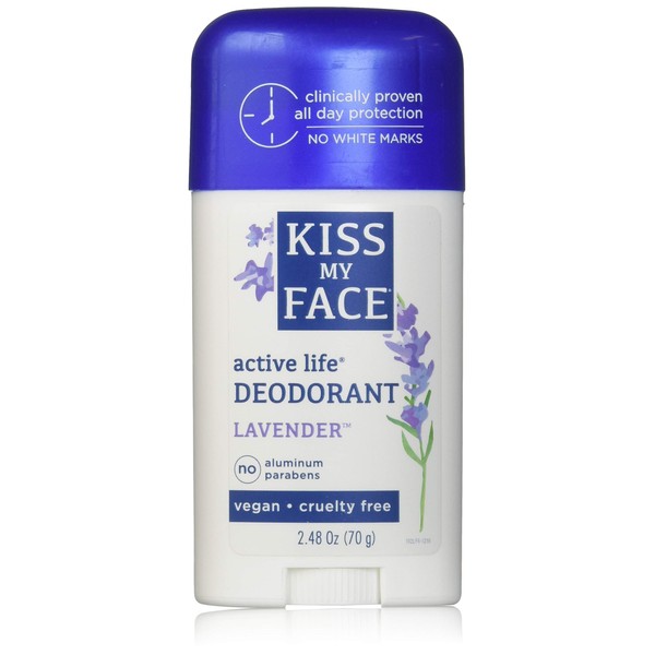 Kiss My Face Active Enzyme Stick Deodorant - Lavender, 2.48 oz
